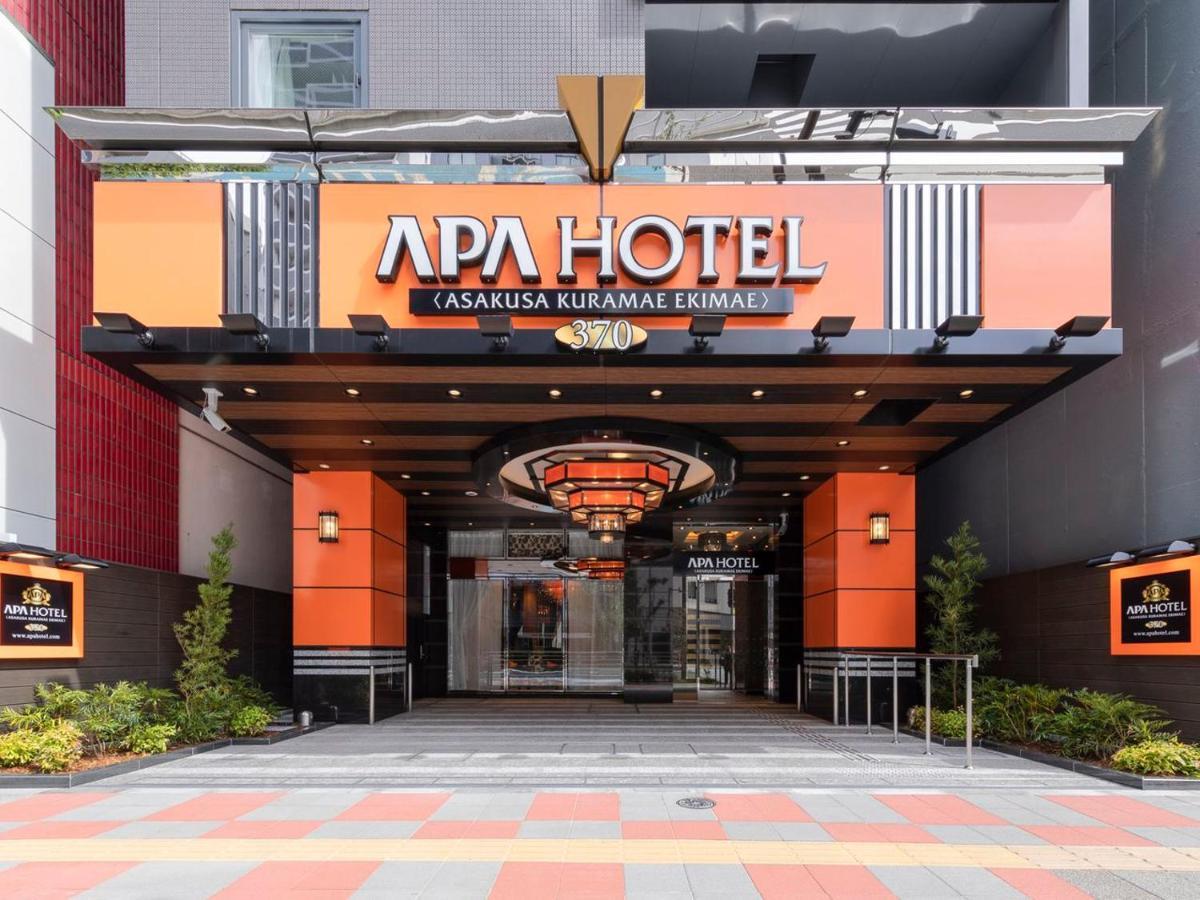 Apa Hotel Asakusa Kuramae Ekimae Tokyo Exterior photo